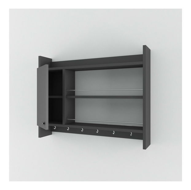 Polička Knorr (antracit)