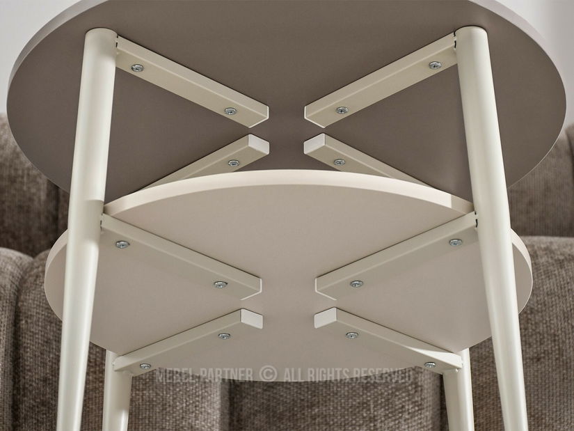 Konferenční stolek Reforzada (béžová + krémová)