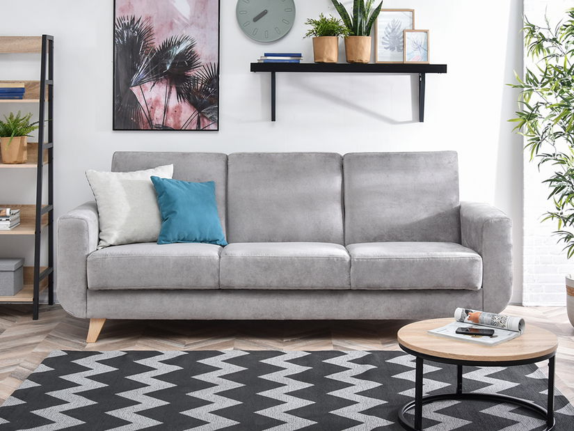 Pohovka trojsedačka Kalisz (šedá)