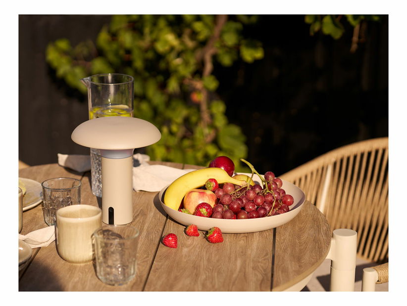 Zahradní stůl Abelia 2 (písková + přírodní)