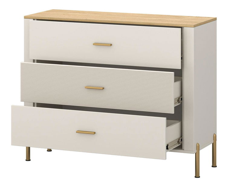 Komoda Reiteradas 2 (kašmír + dub kamenný)