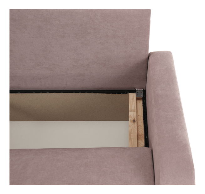 Rozkládací pohovka Porta (starorůžová)