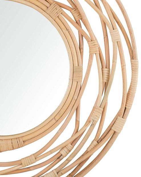 Nástěnné zrcadlo Baloo (béžová)