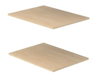 Poličky do skříně BRW Tip Top TSZF/2d/POL (2 ks.) (Javor)