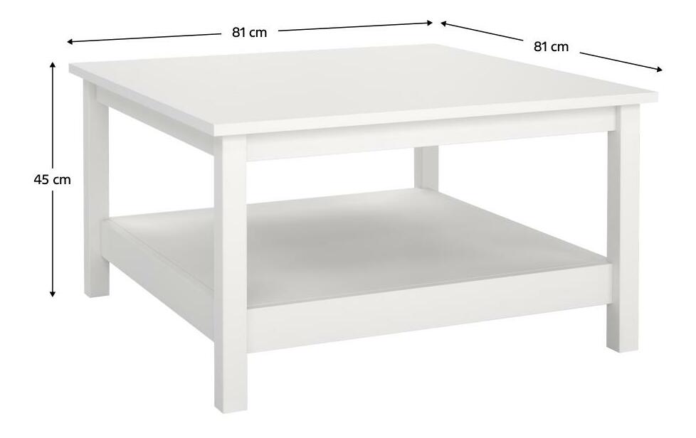 Konferenční stolek Phung 79667 (bílá)