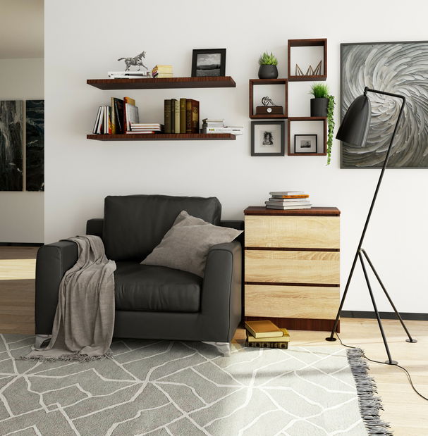 Komoda Kalista II (wenge + dub sonoma)