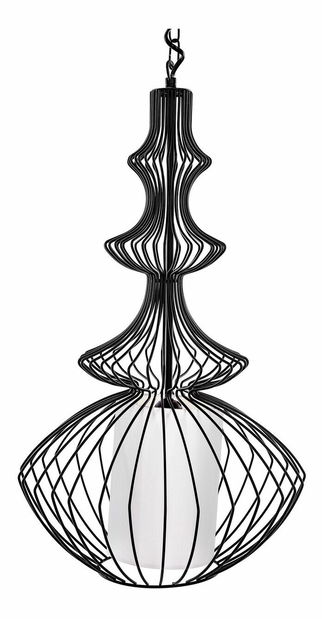 Závěsná lampa Keter (černá)