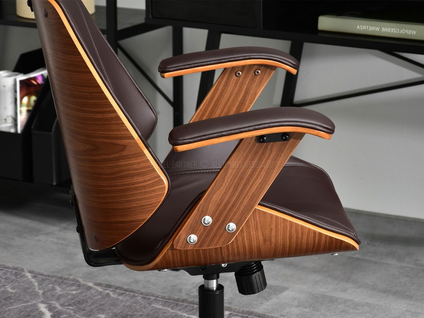 Křeslo Franc (ořech + černá)