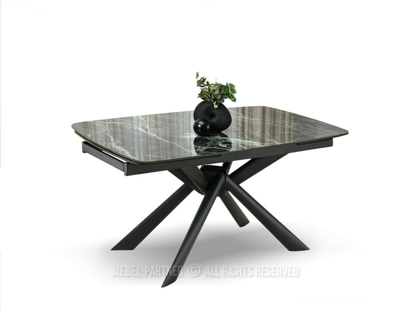 Jídelní stůl Deportaron (zelená + černá)