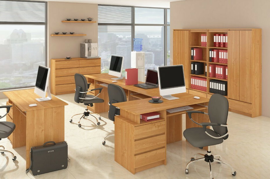 Komoda Kuwait 3D 3D (olše)
