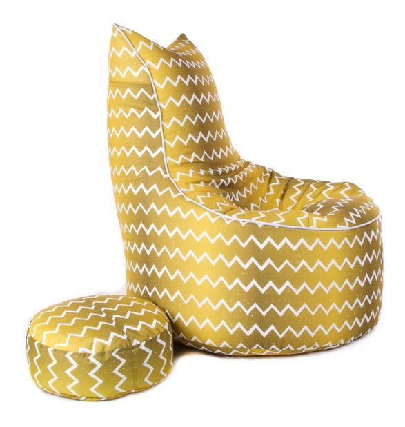 Sedací vak Jung XXXL (podnožka ZADARMO) (TD 584)