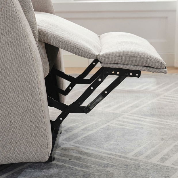 Polohovací křeslo Tesalureza (krémová)