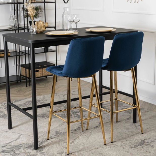 Jídelní židle Abisales (námořnická modrá)