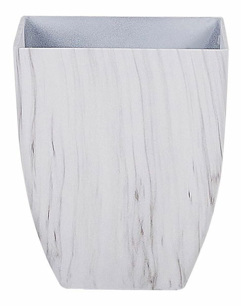 Sada 2 květináčů 34 cm Mirko (bílá)