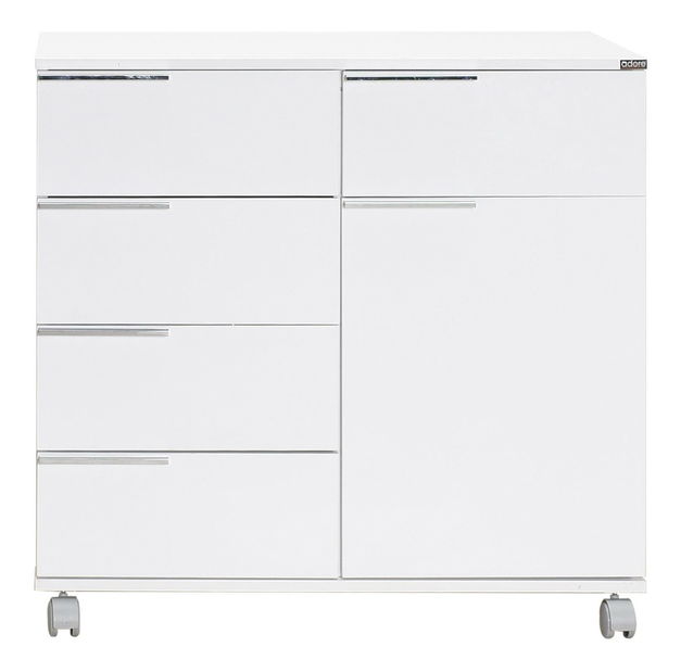 Komoda na kolečkách Aderyn 2 (bílá)