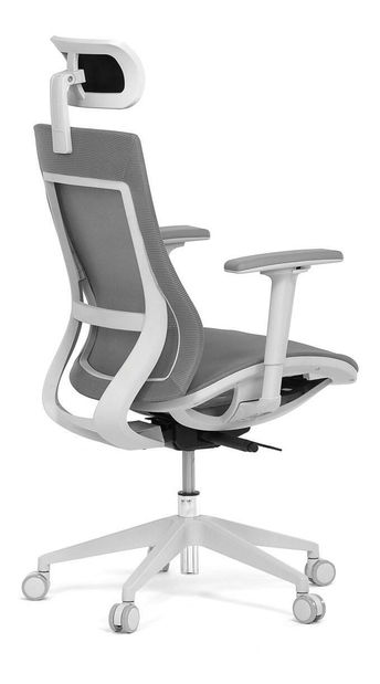 Kancelářské křeslo Aprecia (šedá)