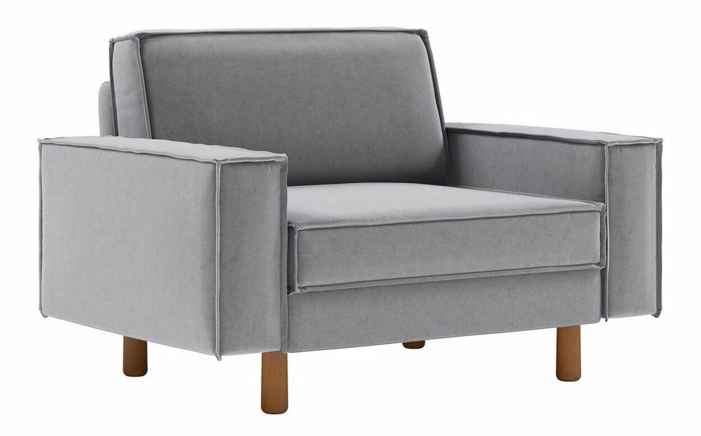 Pohovka dvousedačka Spary 2 (cihlová + ořech)