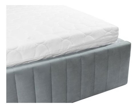 Manželská postel 160 cm Lentoa (béžová) (s roštem) (s úl. prostorem)