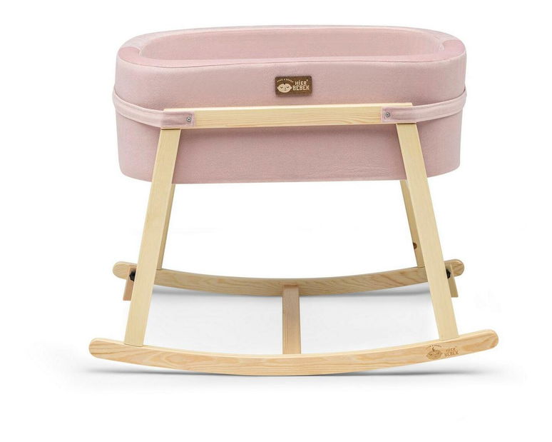 Kolébka Kapato 1 (růžová + přírodní)