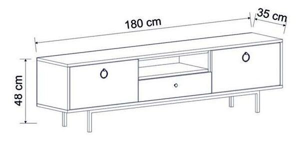 Sestava nábytku do obývacího pokoje Natty 2 (antracit + dub safírový)