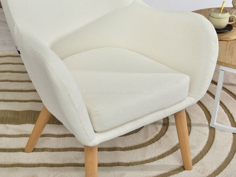 Křeslo Léto (bílá + černá)