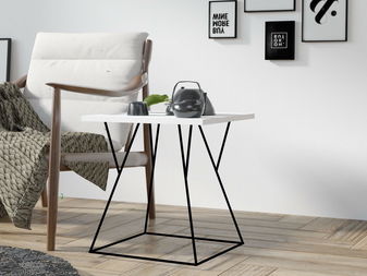 Konferenční stolek Sipope (bílá)