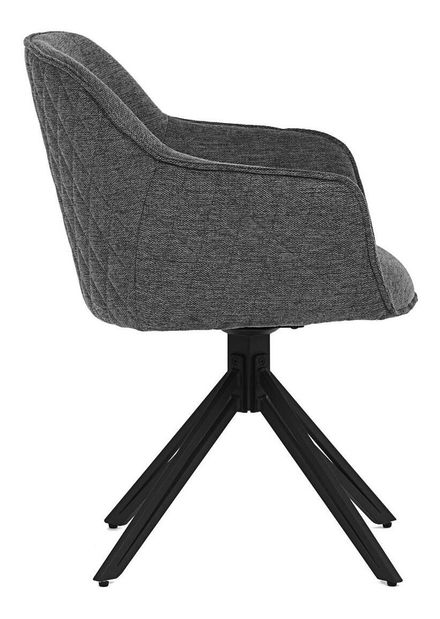 Jídelní židle Heretico (tmavě šedá)