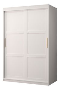 Šatní skříň Riven 1 120 (bílá matná)