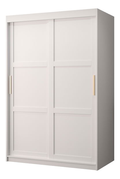 Šatní skříň Riven 1 120 (bílá matná)