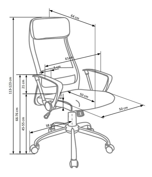 Kancelářská židle Lava
