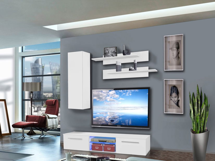 Obývací stěna Drada 25 WW DR A1 (s osvětlením)