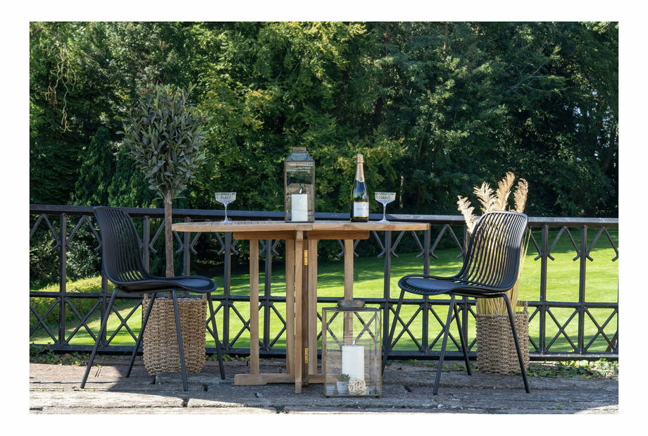 Zahradní židle Badelia (černá)