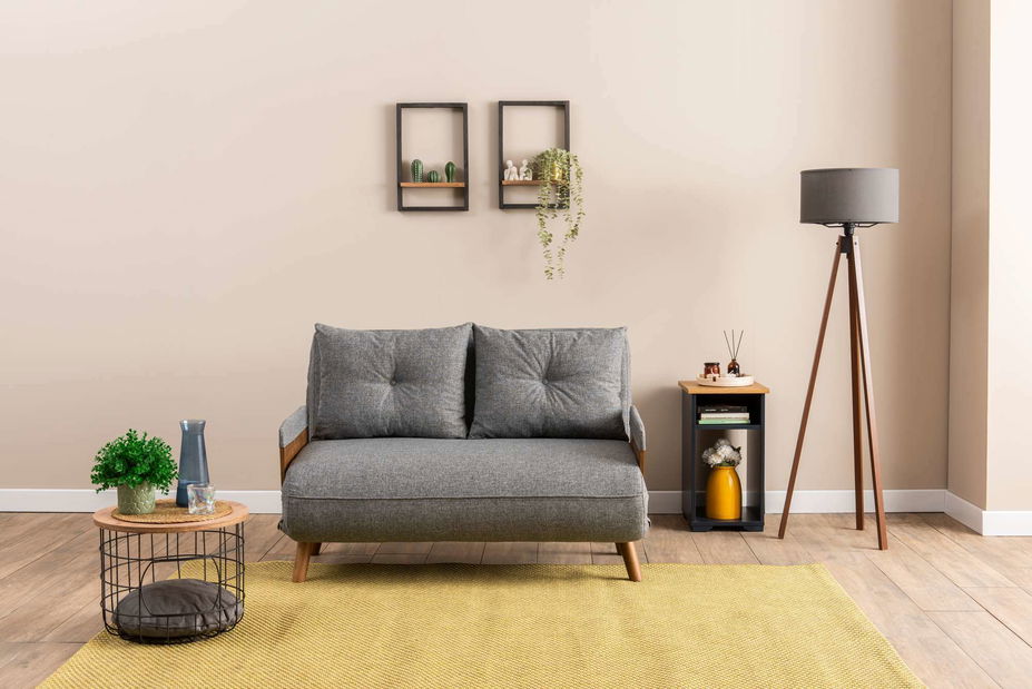 Pohovka dvousedačka Como P (světle šedá)