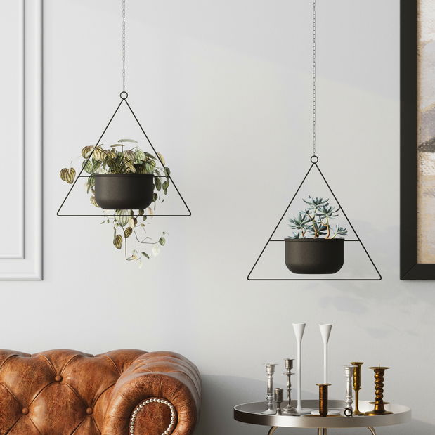 Dekorativní hrnec Huzaifa (černá)