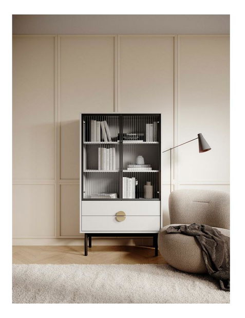 Vitrína Stellia S6 (bílá)