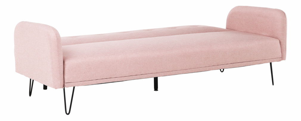 Rozkládací pohovka Pulsiana (růžová)