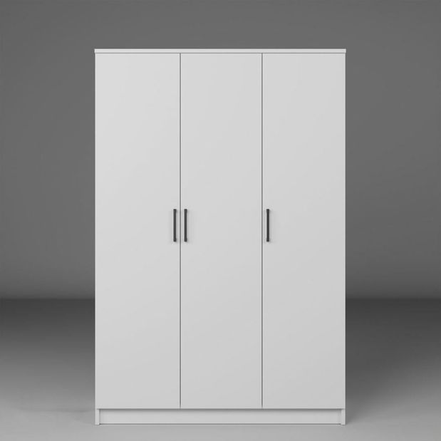 Šatní skříň Kentucky B (bílá)