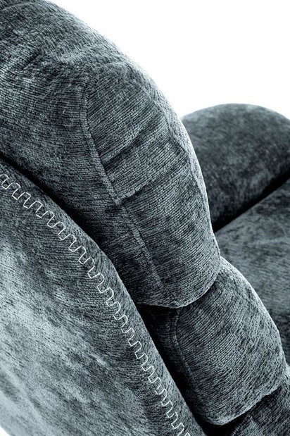 Houpací křeslo Dadario (šedá)