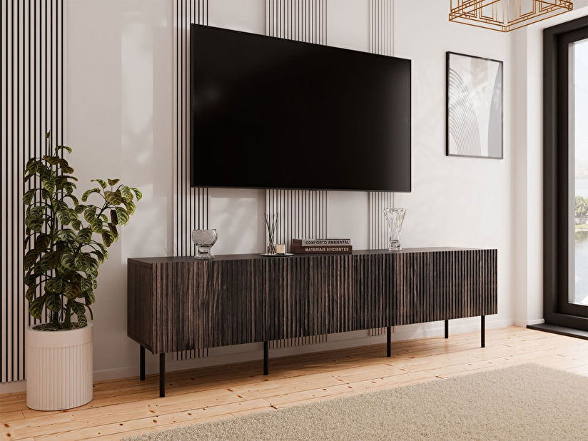 TV skříňka/stolek Orlandio 4D (ořech warmia)