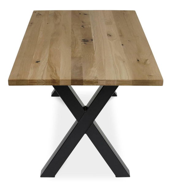 Jídelní stůl Desaniman (dub) (pro 6 osob)