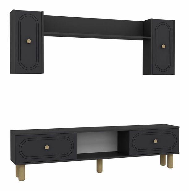 Obývací stěna Darino (bílá)