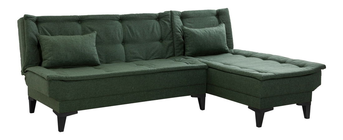 Rohová sedačka Santic (Zelená)