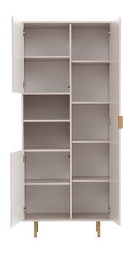 Regál Newelon R3D NW05 (kašmír + zlatá)