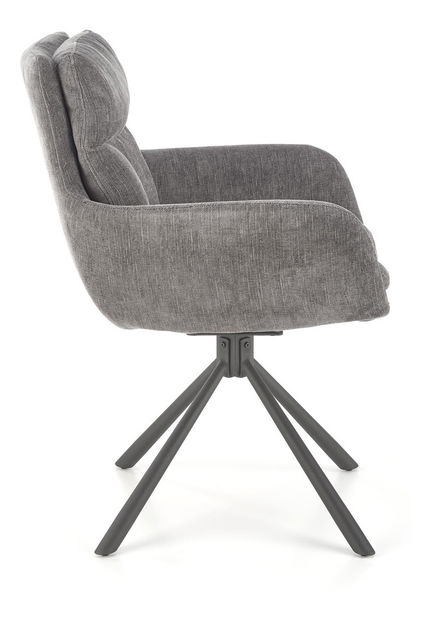 Jídelní židle Kael (šedá)
