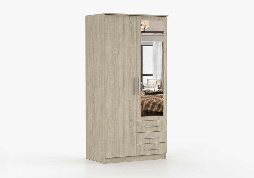 Šatní skříň Svalga 2D (dub sonoma)