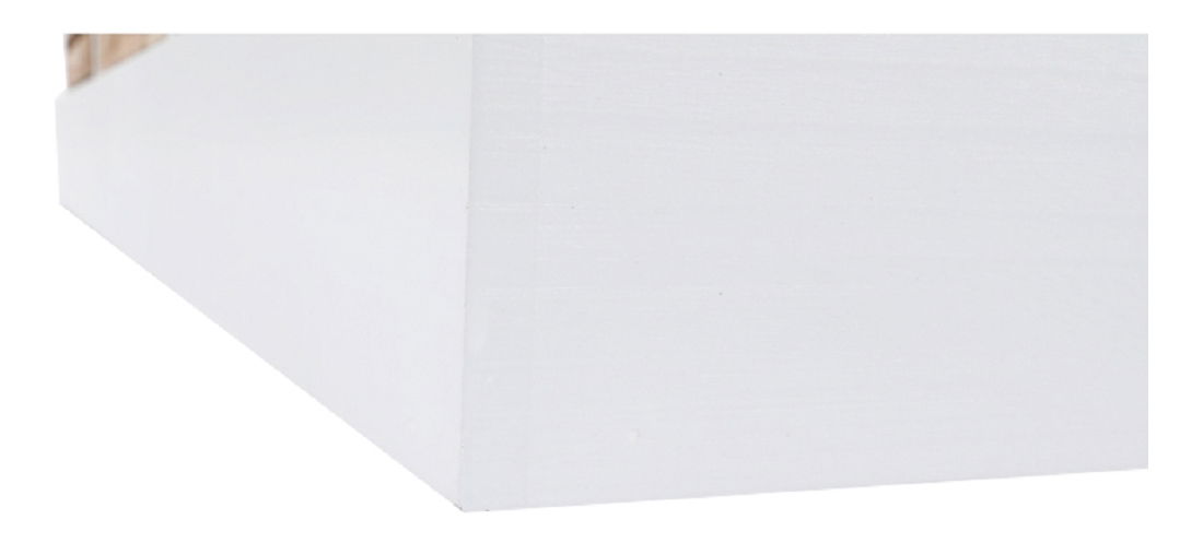 Lavice Tordo (bílá + medová)