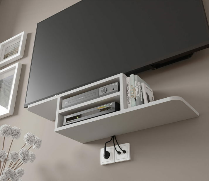 TV stolek/skříňka Decal (bílá)