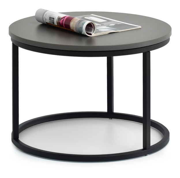 Konferenční stolek S Nucleos (grafitová + černá)