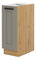 Dolní kuchyňská skříňka Lucid 30 D CARGO BB (dub artisan + claygrey)