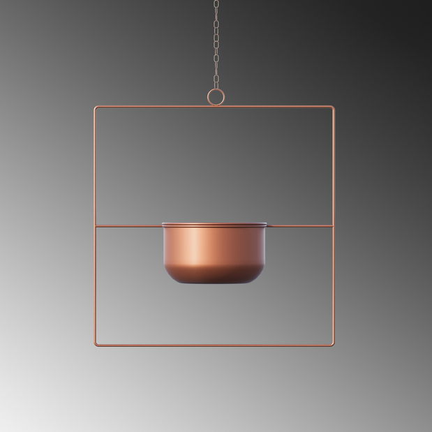 Dekorativní hrnec Panjabi (měděná)